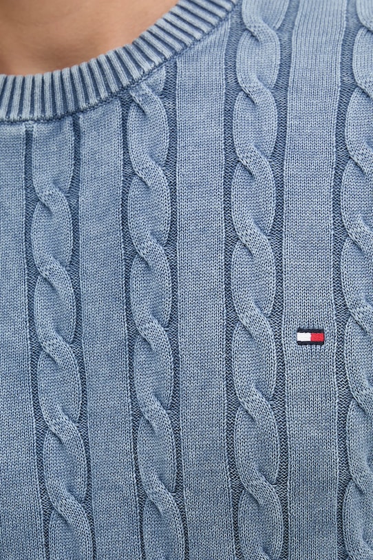 Хлопковый свитер Tommy Hilfiger, синий
Хлопковый свитер Tommy Hilfiger, синий