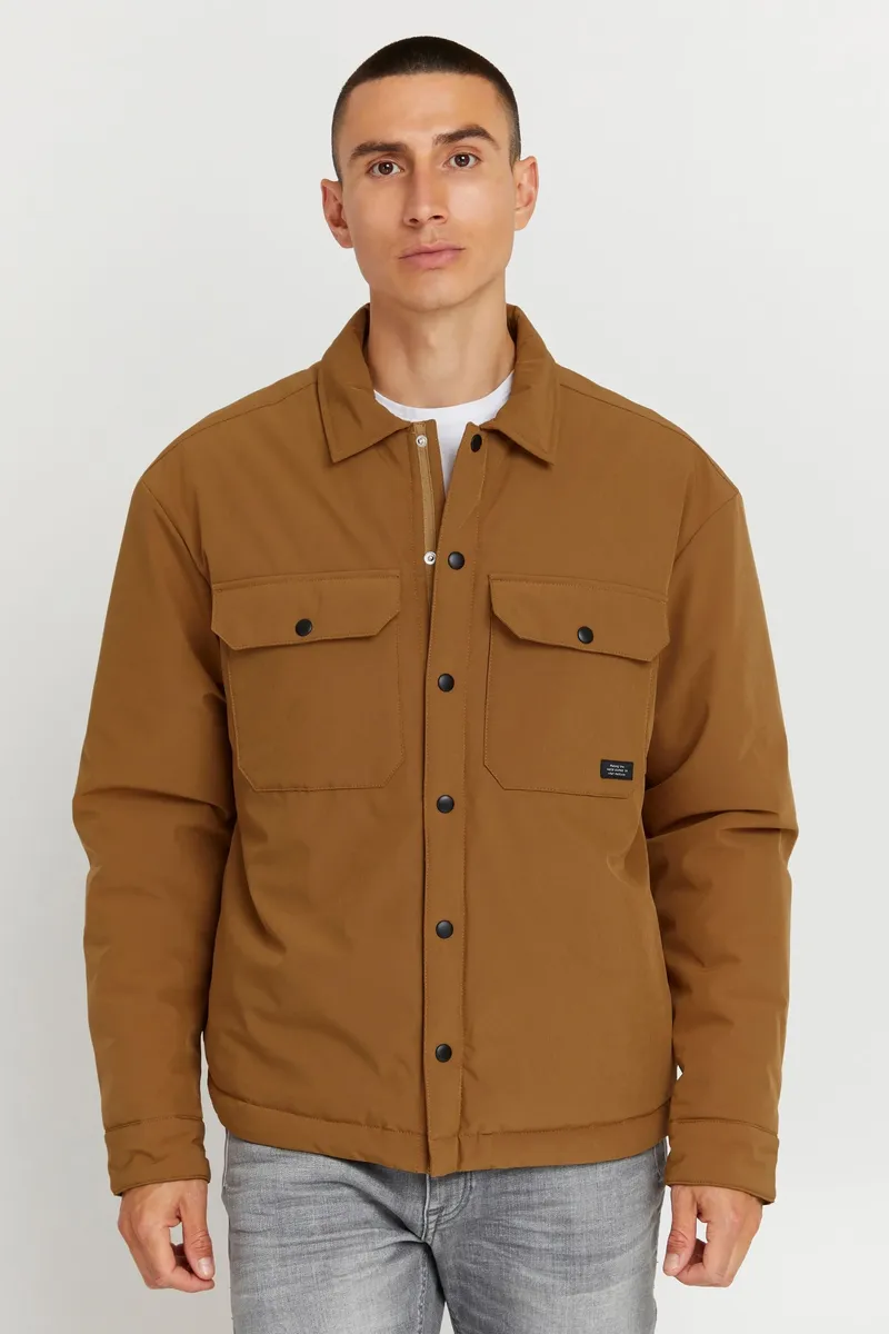 Куртка смесовая короткая "BLEND BHOuterwear", без капюшона, коричневый
Куртка смесовая короткая "BLEND BHOuterwear", без капюшона, коричневый