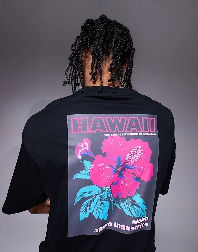 Футболка Alpha с цветочным принтом на спине черного цвета Alpha Industries
Футболка Alpha с цветочным принтом на спине черного цвета Alpha Industries