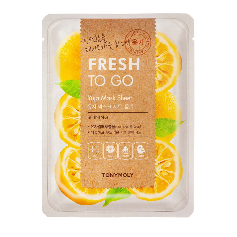 Тканевая маска с экстрактом мандарина fresh to go yuja mask sheet Tonymoly, количество 1 шт.
Тканевая маска с экстрактом мандарина fresh to go yuja mask sheet Tonymoly, количество 1 шт.