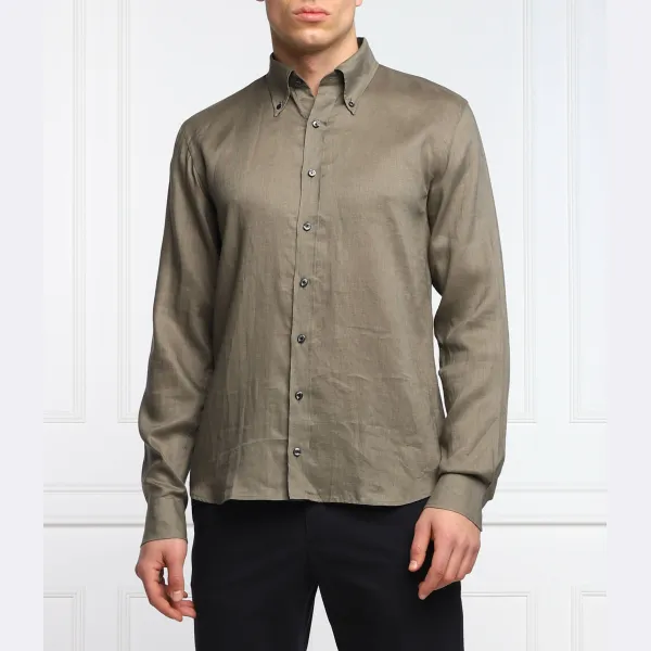 Льняная рубашка приталенного кроя Harry 3 Oscar Jacobson, бежевый
Льняная рубашка приталенного кроя Harry 3 Oscar Jacobson, бежевый