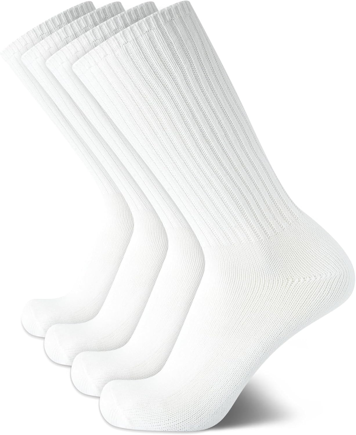 Мужские носки Calvin Klein Crew - 4 пары спортивных носков из хлопковой смеси Cushion Comfort до середины голени для мужчин (размеры 7-12), Premium White
Мужские носки Calvin Klein Crew - 4 пары спортивных носков из хлопковой смеси Cushion Comfort до середины голени для мужчин (размеры 7-12), Premium White