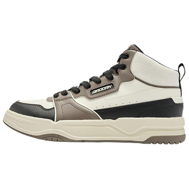 QIAODAN Нескользящие, износостойкие, дышащие высокие кроссовки для скейтбординга для мужчин, цвет белый, черный, коричневый
QIAODAN Нескользящие, износостойкие, дышащие высокие кроссовки для скейтбординга для мужчин, цвет белый, черный, коричневый