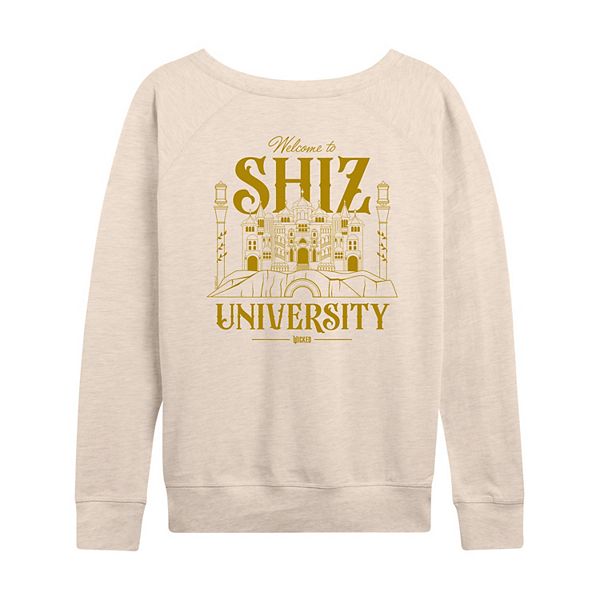 Женская футболка с длинным рукавом Wicked for Good Welcome to Shiz University из французского флиса Licensed Character
Женская футболка с длинным рукавом Wicked for Good Welcome to Shiz University из французского флиса Licensed Character