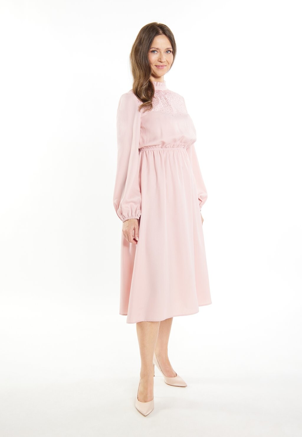Дневное платье MIDI SIVENE usha, светло-розовый 
Дневное платье MIDI SIVENE usha, светло-розовый
