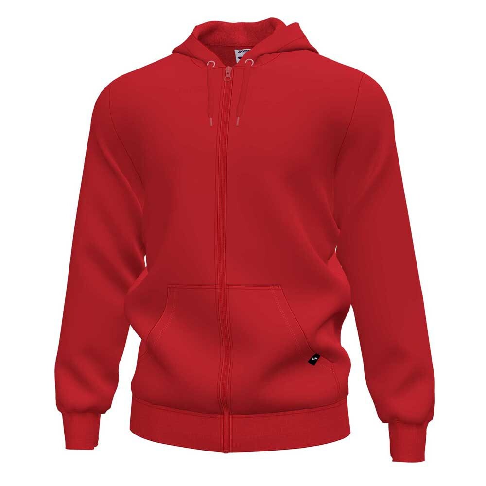 Толстовка Joma Jungle Full Zip, красный 
Толстовка Joma Jungle Full Zip, красный