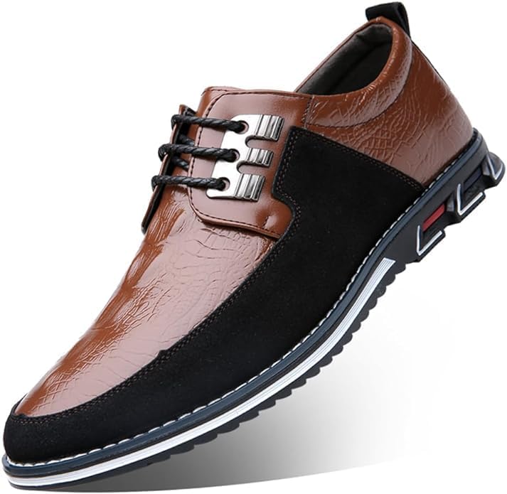 Мужские классические оксфорды, комфортные повседневные кроссовки для бизнеса, низкие с застежкой на шнуровке Generic, коричневый
Мужские классические оксфорды, комфортные повседневные кроссовки для бизнеса, низкие с застежкой на шнуровке Generic, коричневый