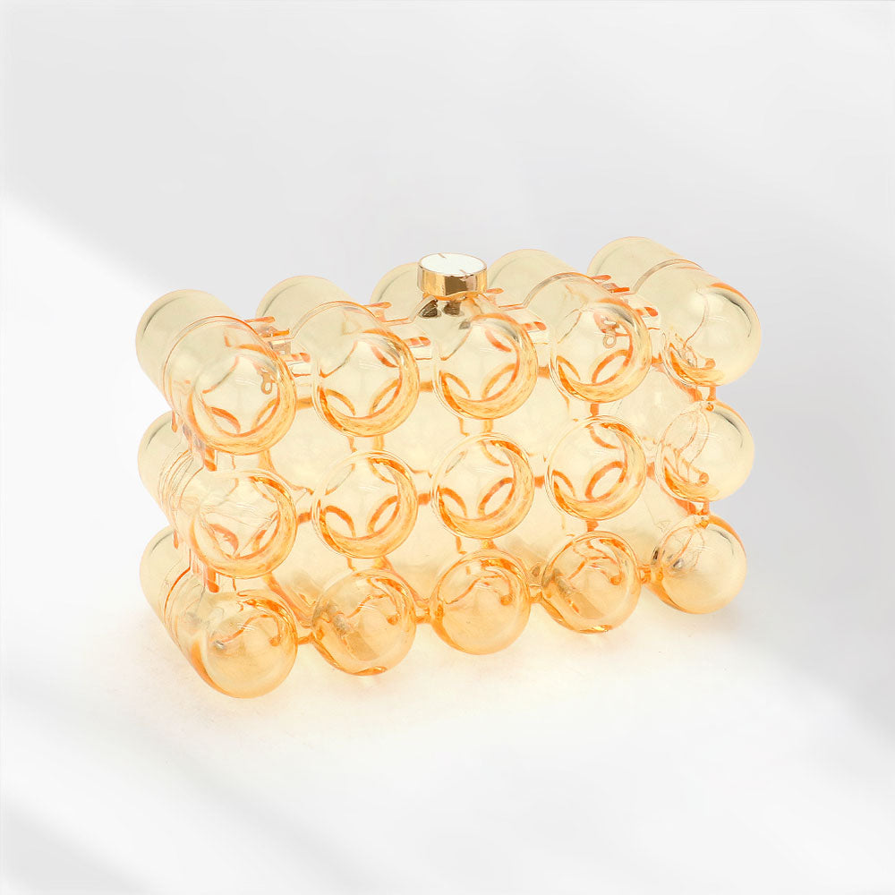 Прозрачная сумка-клатч через плечо FASHNZFAB, желтый
Прозрачная сумка-клатч через плечо FASHNZFAB, желтый