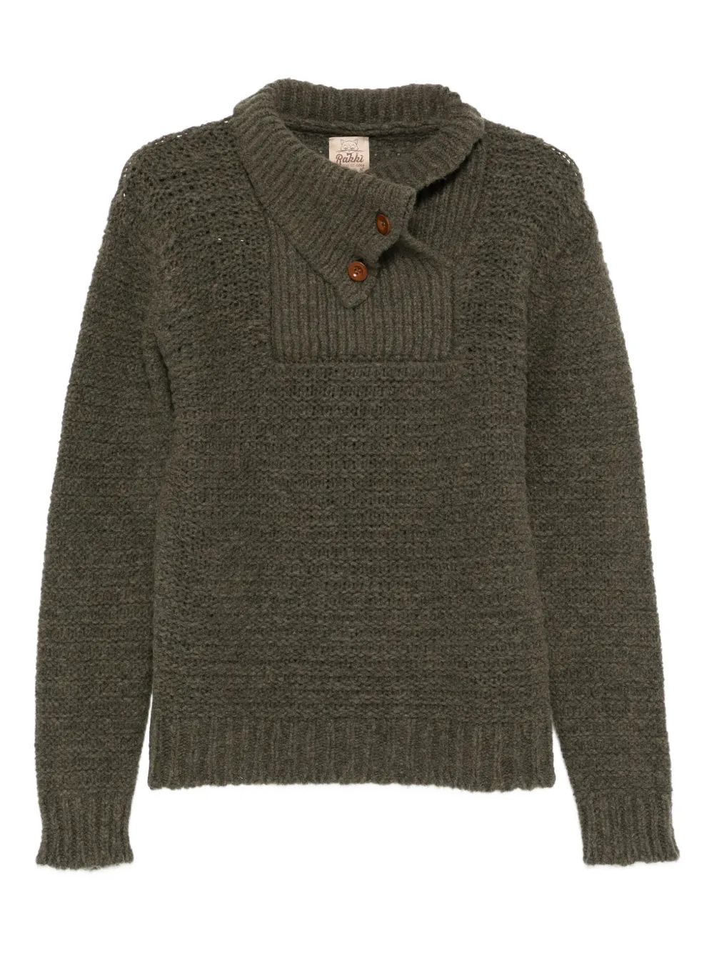 Свитер Джонсон на пуговицах RAKKI, зеленый
Свитер Джонсон на пуговицах RAKKI, зеленый