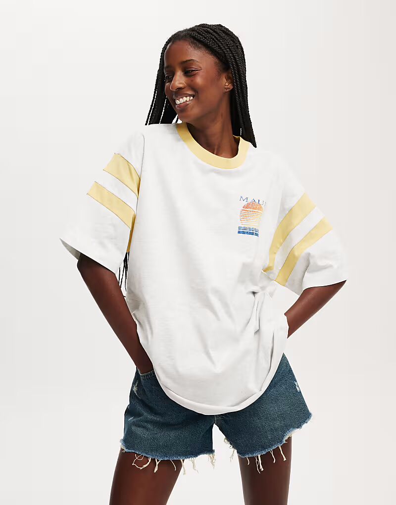 Футболка Cotton:On Super oversize с графическим принтом серого цвета
Футболка Cotton:On Super oversize с графическим принтом серого цвета