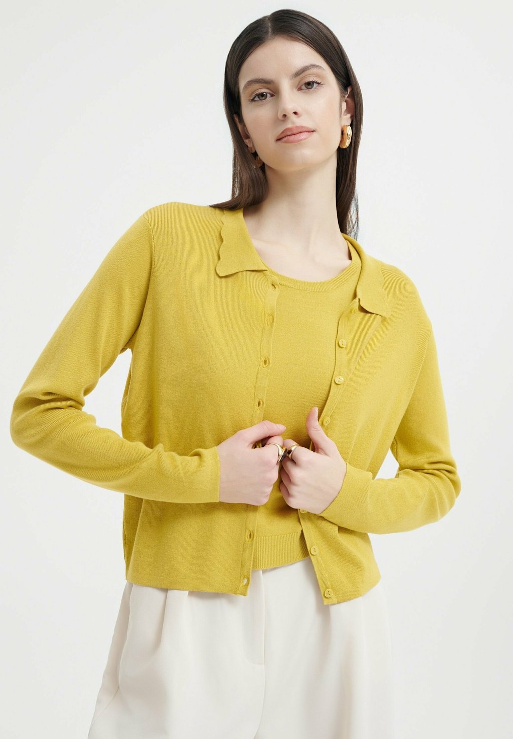 Кардиган Greenpoint, горчично-желтый
Кардиган Greenpoint, горчично-желтый