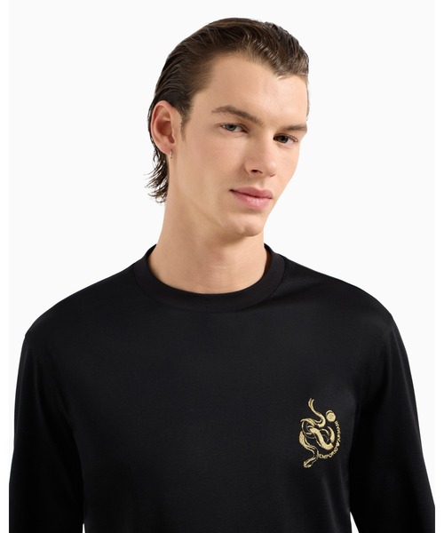 Футболка, крой оверсайз EMPORIO ARMANI, черный
Футболка, крой оверсайз EMPORIO ARMANI, черный