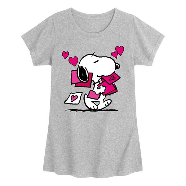 Футболка с принтом Peanuts Snoopy Valentine's Cards для девочек 7-16 Licensed Character, Heather Gray
Футболка с принтом Peanuts Snoopy Valentine's Cards для девочек 7-16 Licensed Character, Heather Gray