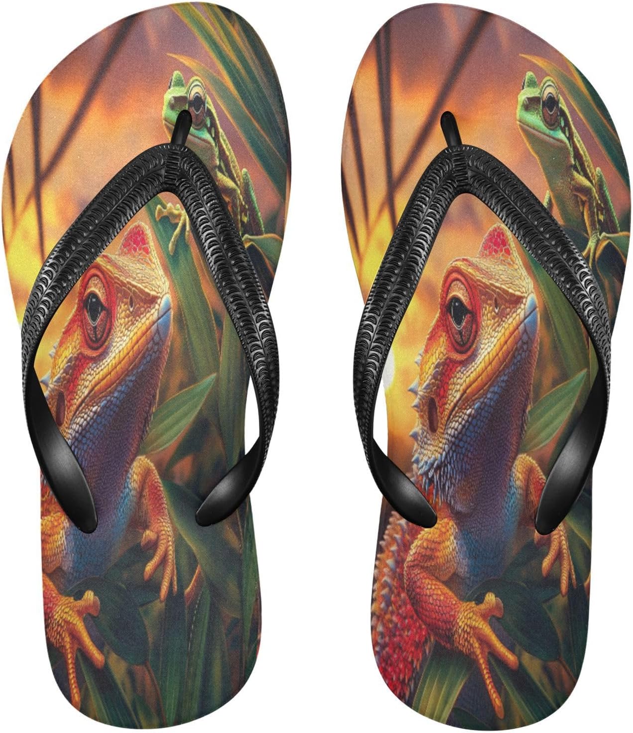 Шлепанцы в виде ящерицы и лягушки, оранжевые Sinestour
Шлепанцы в виде ящерицы и лягушки, оранжевые Sinestour