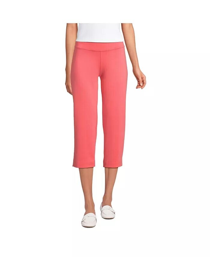 Женские укороченные брюки со средней посадкой и морской звездой Lands' End, розовый
Женские укороченные брюки со средней посадкой и морской звездой Lands' End, розовый