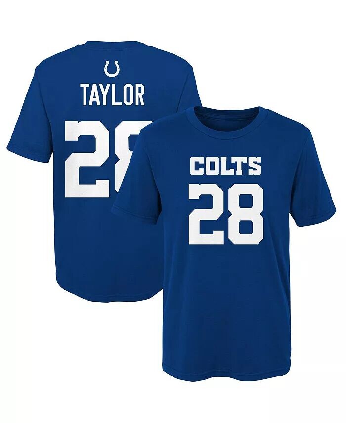 Футболка с именем и номером игрока Big Boys Jonathan Taylor Royal Indianapolis Colts Mainliner Outerstuff
Футболка с именем и номером игрока Big Boys Jonathan Taylor Royal Indianapolis Colts Mainliner Outerstuff
