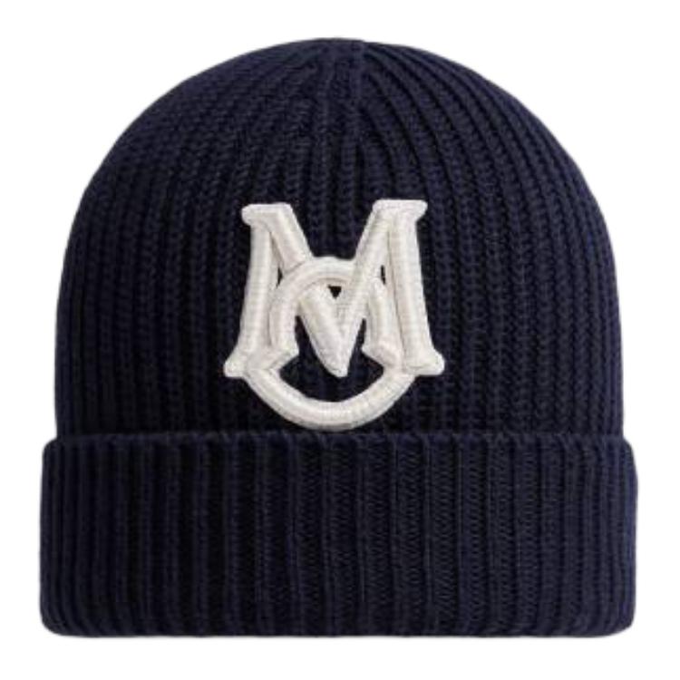 Moncler Embroidered Monogram Beanie
Moncler Embroidered Monogram Beanie
