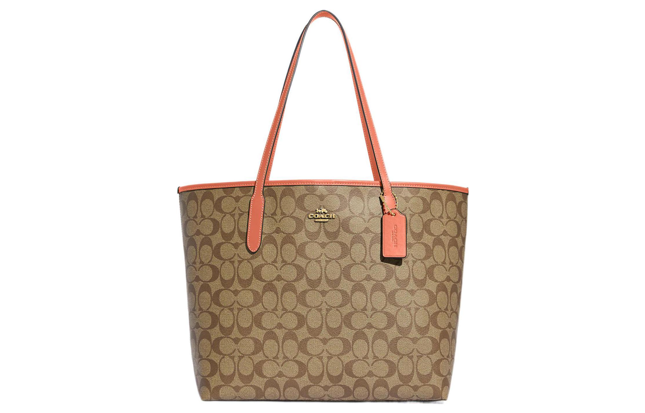 COACH Городская ПВХ сумка-шоппер Рюкзак Плечевая сумка Большой размер Женская Хаки со светло-коралловым
COACH Городская ПВХ сумка-шоппер Рюкзак Плечевая сумка Большой размер Женская Хаки со светло-коралловым