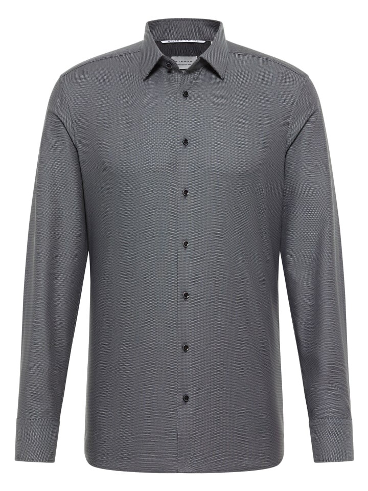 Рубашка Eterna Hemd SLIM FIT, черный
Рубашка Eterna Hemd SLIM FIT, черный