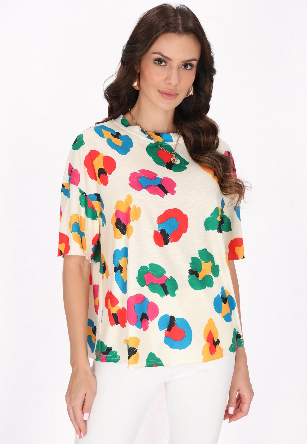 Футболка с принтом faina, мультиколор
Футболка с принтом faina, мультиколор