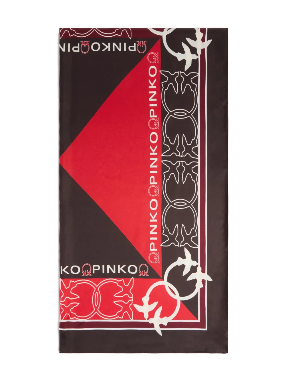 Шарф с узором Pinko, фиолетовый
Шарф с узором Pinko, фиолетовый