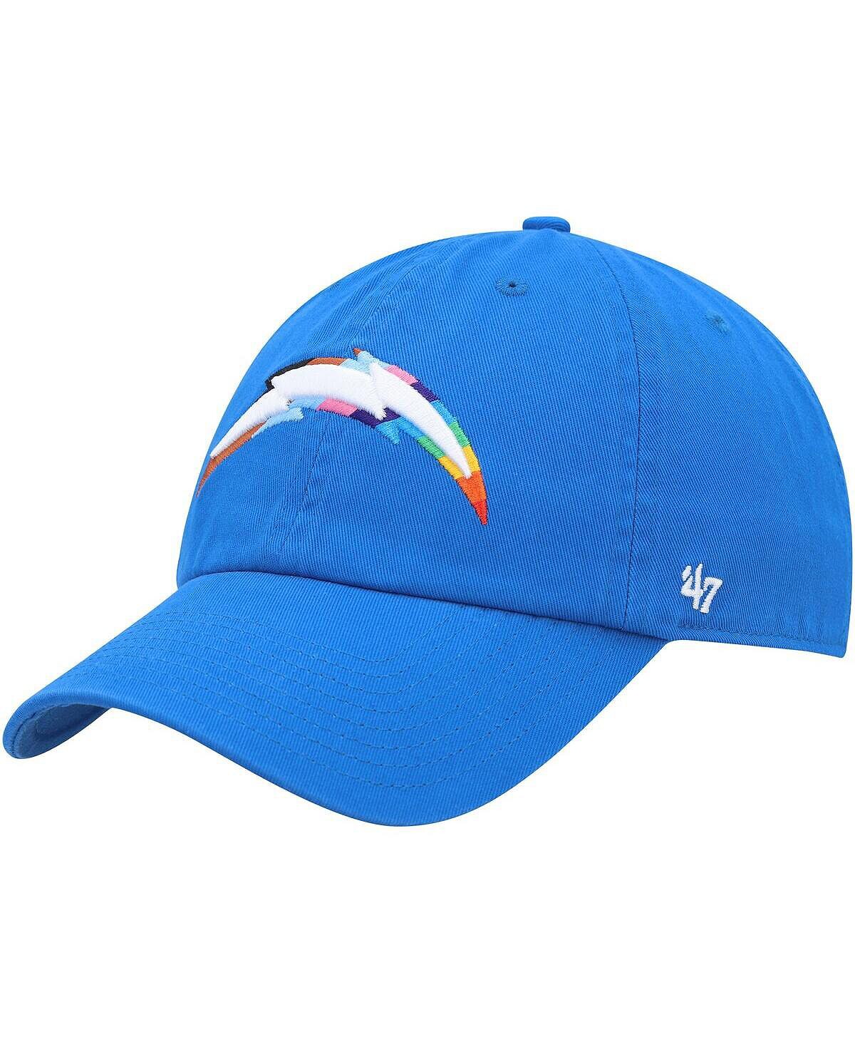 Мужская регулируемая шапка пудрово-синего цвета Los Angeles Chargers Pride Clean Up '47 Brand
Мужская регулируемая шапка пудрово-синего цвета Los Angeles Chargers Pride Clean Up '47 Brand