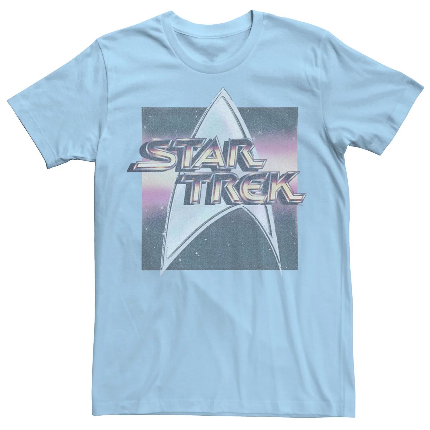 Мужская винтажная футболка с потертым логотипом Star Trek The Original Series Licensed Character, светло-синий
Мужская винтажная футболка с потертым логотипом Star Trek The Original Series Licensed Character, светло-синий