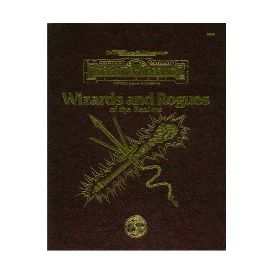 Wizards and Rogues of the Realms, Forgotten Realms - People and Organizations of the Realms, мягкая обложка
Wizards and Rogues of the Realms, Forgotten Realms - People and Organizations of the Realms, мягкая обложка