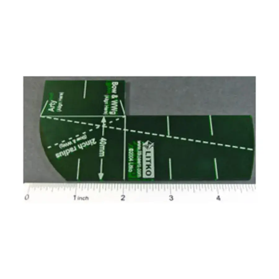 Инструмент огневой дуги DBx, Miscellaneous Miniature Gaming Aids & Tools (Litko Aerosystems)
Инструмент огневой дуги DBx, Miscellaneous Miniature Gaming Aids & Tools (Litko Aerosystems)