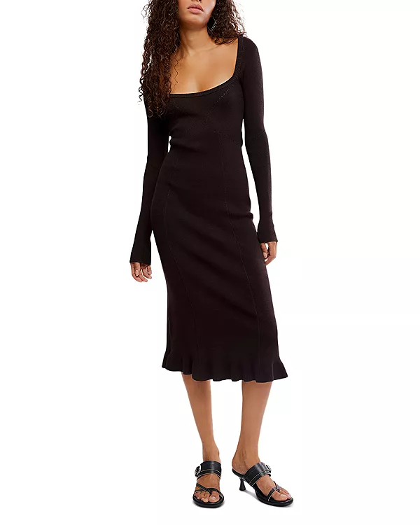 Платье-Свитер Allister Free People, коричневый
Платье-Свитер Allister Free People, коричневый