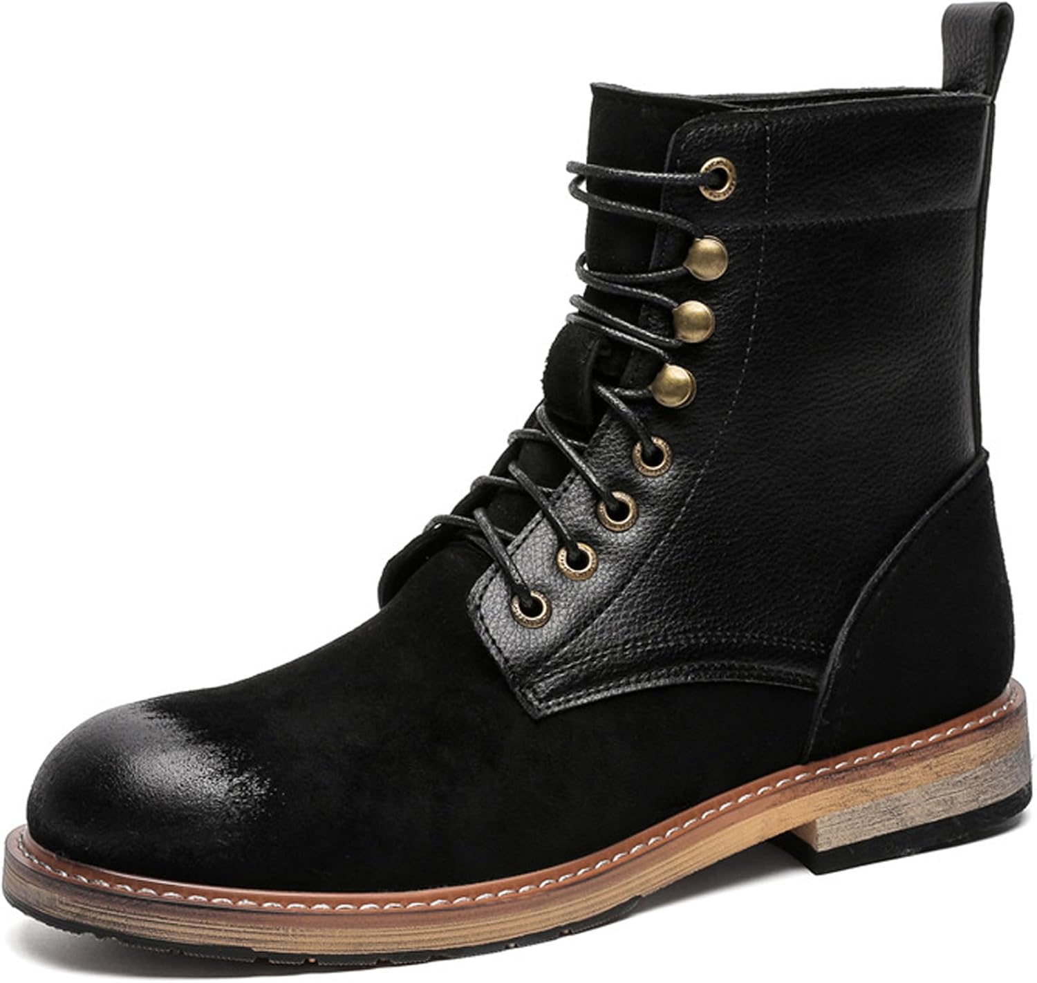 Мужские замшевые оксфорды с круглым носком, комфортные деловые ботинки Чукка с низким массивным каблуком, повседневные ботинки на шнуровке для работы и официального стиля Melgonmg, черный
Мужские замшевые оксфорды с круглым носком, комфортные деловые ботинки Чукка с низким массивным каблуком, повседневные ботинки на шнуровке для работы и официального стиля Melgonmg, черный