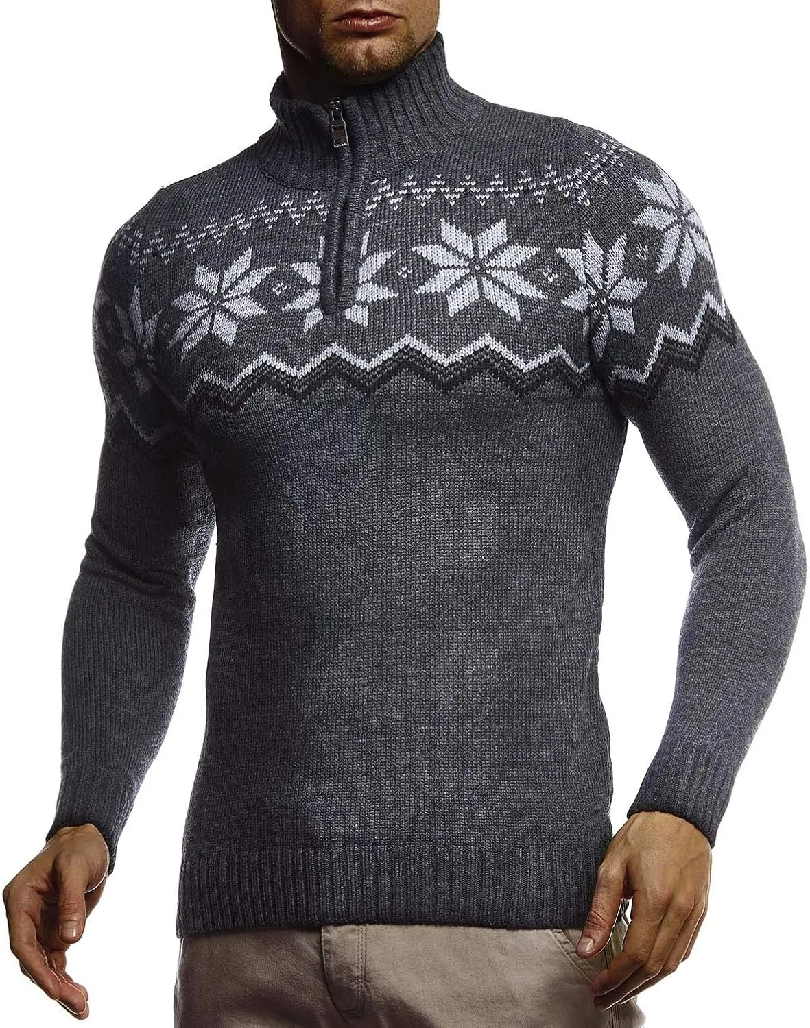 Стильный свитер Leif Nelson с капюшоном, Slim Fit, LN-20758
Стильный свитер Leif Nelson с капюшоном, Slim Fit, LN-20758
