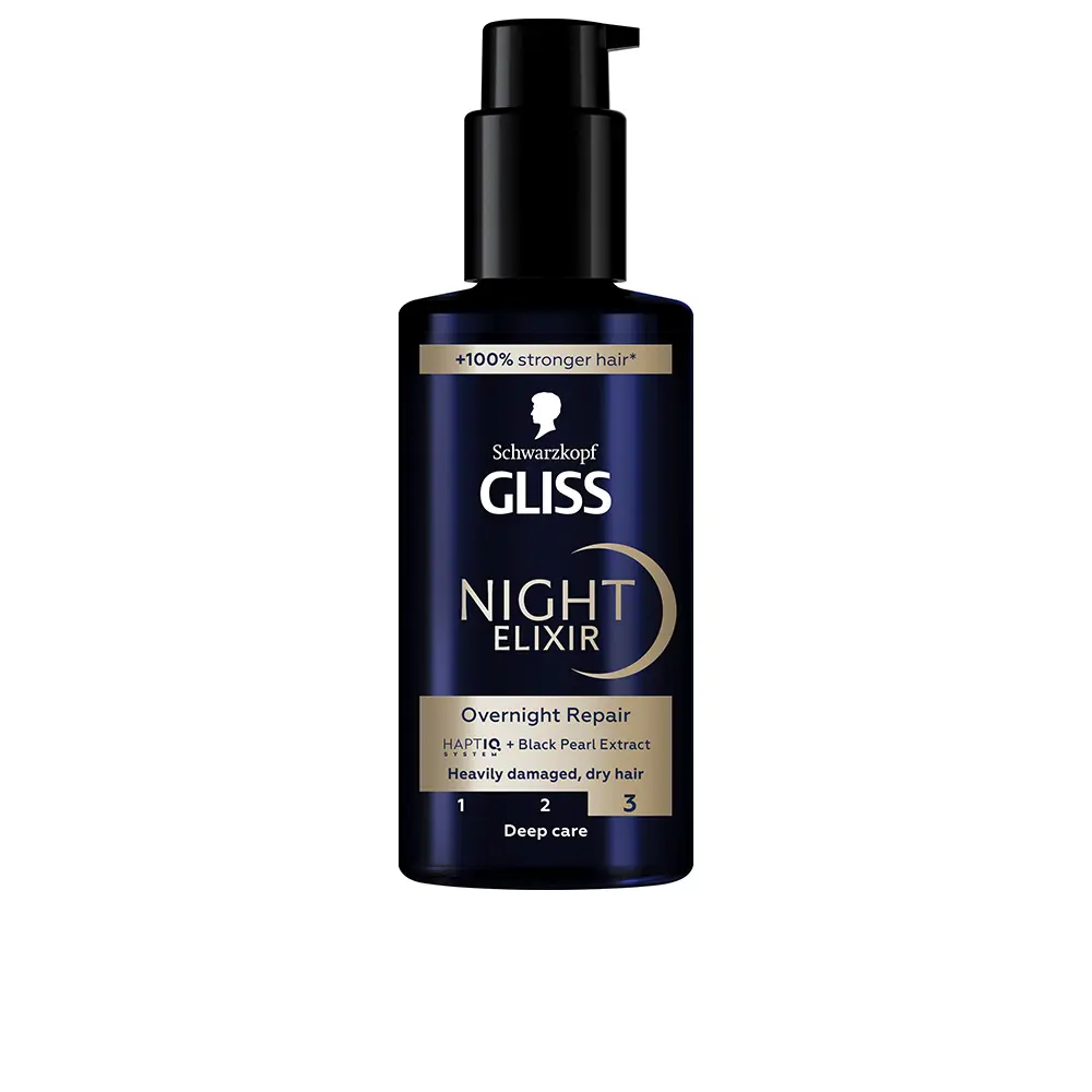 Сыворотка для волос Gliss night elixir sérum cabello dañado Schwarzkopf Mass Market, 100 мл.
Сыворотка для волос Gliss night elixir sérum cabello dañado Schwarzkopf Mass Market, 100 мл.