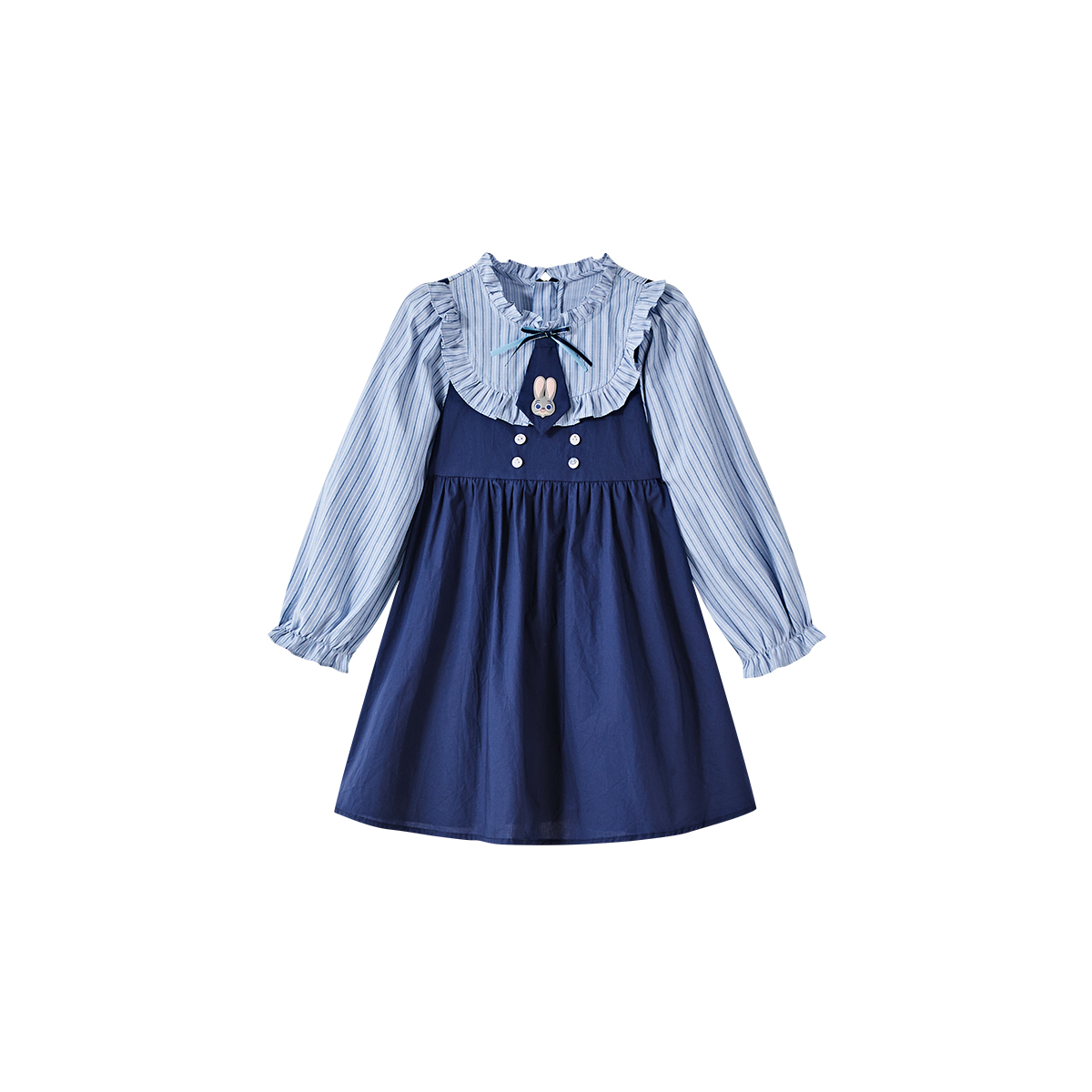 Детское платье с круглым вырезом, тонкое, длинное Disney, синий
Детское платье с круглым вырезом, тонкое, длинное Disney, синий