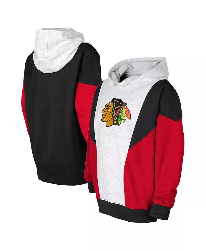 Толстовка с капюшоном из флиса Big Boys Ash, Black Chicago Blackhawks Champion League Outerstuff
Толстовка с капюшоном из флиса Big Boys Ash, Black Chicago Blackhawks Champion League Outerstuff