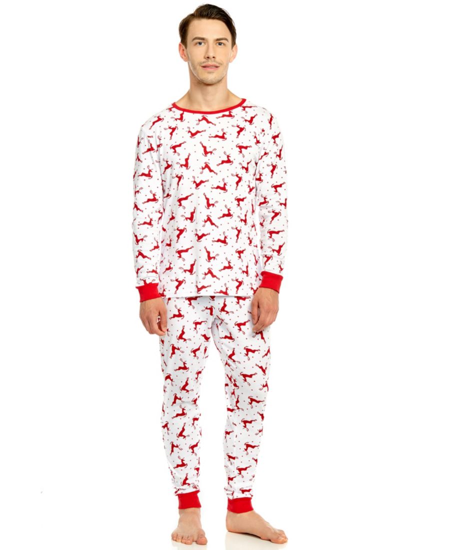 Мужская хлопковая пижама-комбинезон из двух частей для больших размеров Leveret, Reindeer
Мужская хлопковая пижама-комбинезон из двух частей для больших размеров Leveret, Reindeer