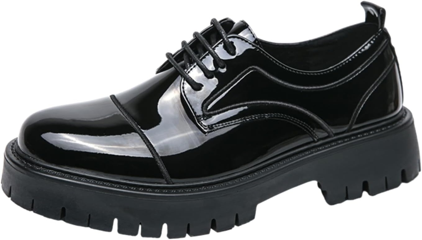 Мужские массивные туфли на толстой подошве, стильная повседневная и официальная обувь - идеально для рабочих дней, вечерних мероприятий и прогулок по городу Aokisx, черный
Мужские массивные туфли на толстой подошве, стильная повседневная и официальная обувь - идеально для рабочих дней, вечерних мероприятий и прогулок по городу Aokisx, черный