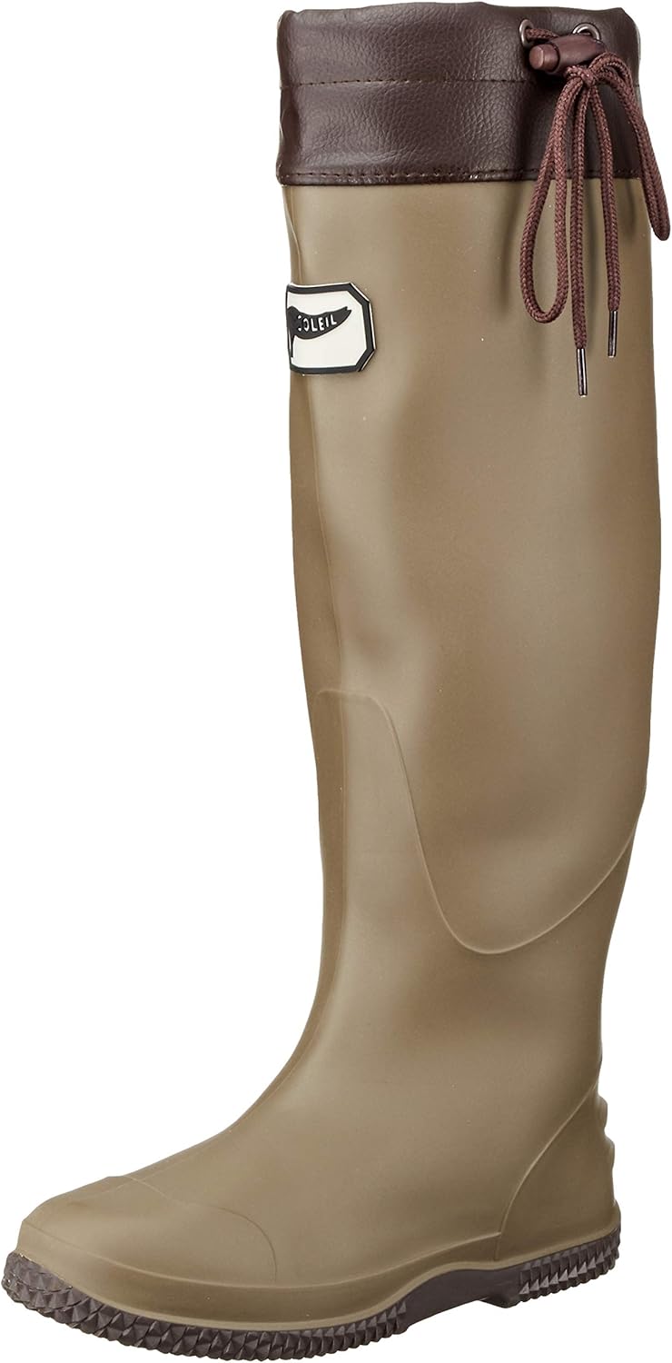 Мужские складные дождевые сапоги FU-SOLEIL с сумкой для хранения, унисекс, хаки
Мужские складные дождевые сапоги FU-SOLEIL с сумкой для хранения, унисекс, хаки