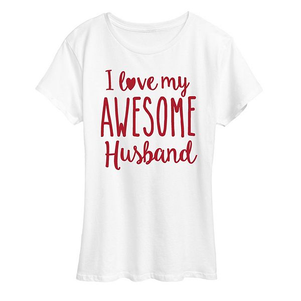 Футболка Women's love my awesome husband Licensed Character
Футболка Women's love my awesome husband Licensed Character