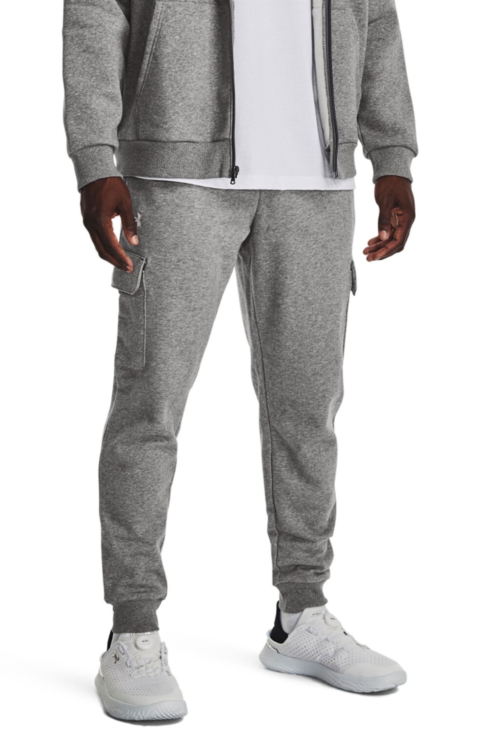 Серые флисовые джоггеры карго Rival Under Armour, серый
Серые флисовые джоггеры карго Rival Under Armour, серый