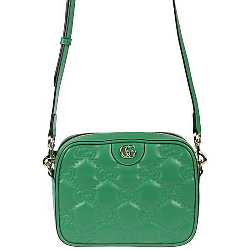 GUCCI Кожаная камера GG Matelassé маленькая квадратная сумка через плечо маленькая женская сумка изумрудно-зеленый 
GUCCI Кожаная камера GG Matelassé маленькая квадратная сумка через плечо маленькая женская сумка изумрудно-зеленый