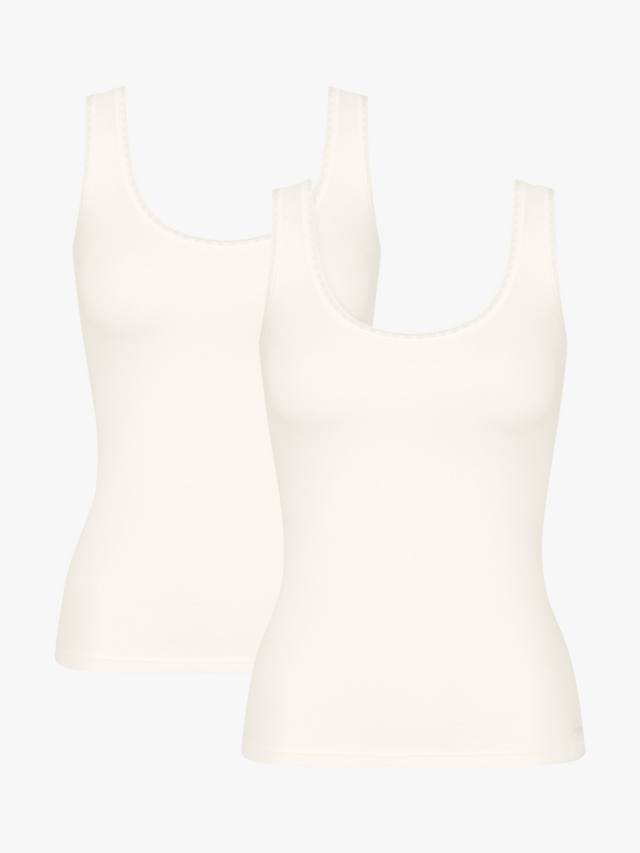 Топ из органического хлопка sloggi, Silk White
Топ из органического хлопка sloggi, Silk White