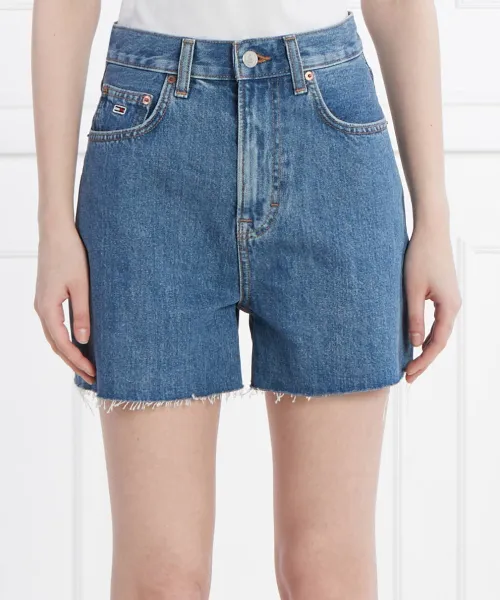 Джинсовые шорты bh0034 Mom fit Tommy Jeans, синий 
Джинсовые шорты bh0034 Mom fit Tommy Jeans, синий