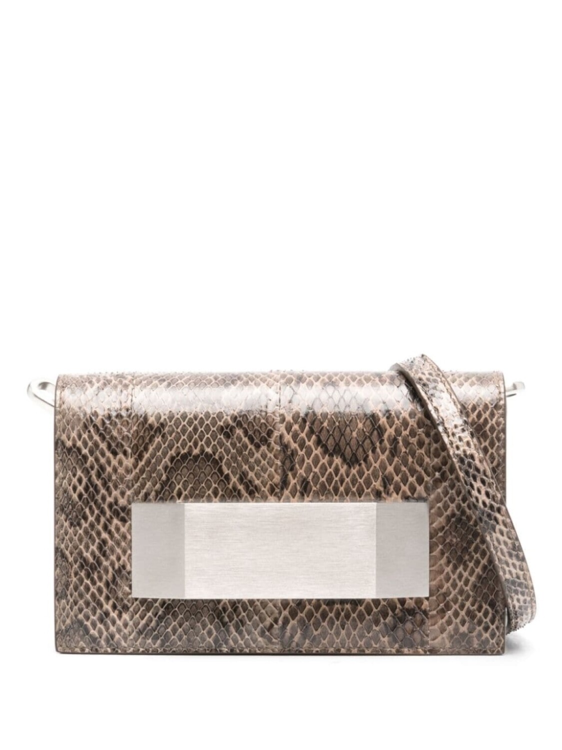 Rick Owens клатч с тиснением под кожу змеи, нейтральный цвет
Rick Owens клатч с тиснением под кожу змеи, нейтральный цвет