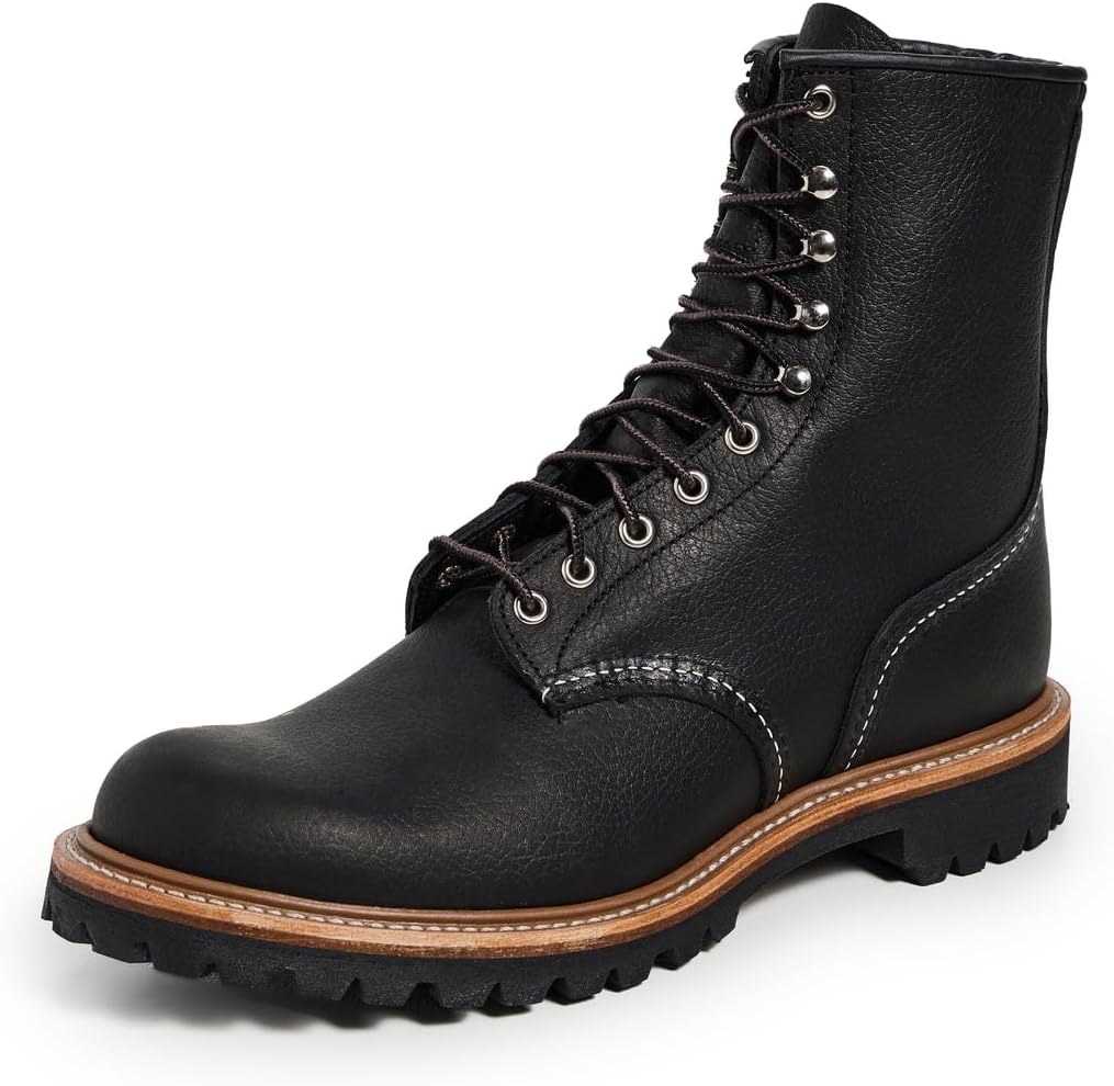 Мужские кожаные ботинки Red Wing Logger Oil Slick, размер 8, черный
Мужские кожаные ботинки Red Wing Logger Oil Slick, размер 8, черный