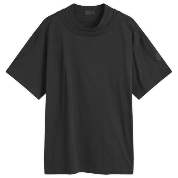 Футболка из легкого хлопкового трикотажа с эффектом потертости Moncler, черный
Футболка из легкого хлопкового трикотажа с эффектом потертости Moncler, черный