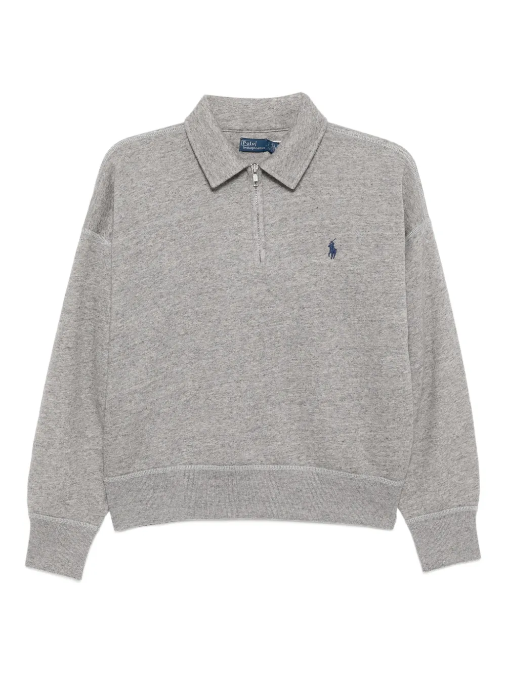 Топ с вышитым логотипом Polo Ralph Lauren, серый
Топ с вышитым логотипом Polo Ralph Lauren, серый