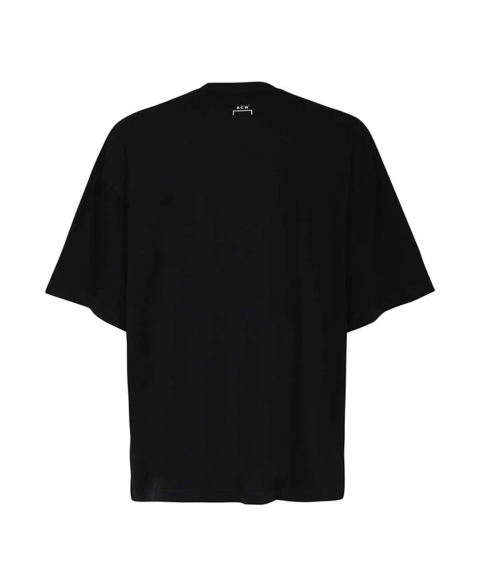 Хлопковая футболка с ребристым вырезом A-Cold-Wall, черный
Хлопковая футболка с ребристым вырезом A-Cold-Wall, черный