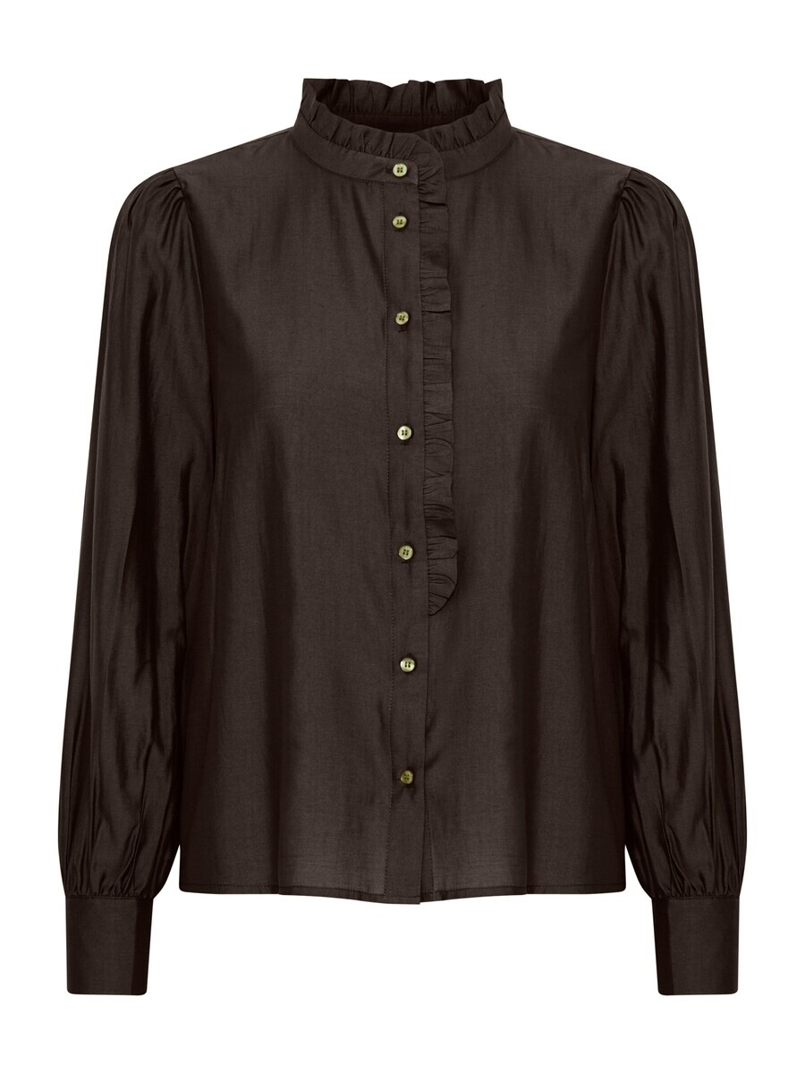 Рубашка ICHI Blouse KARLANI, черный 
Рубашка ICHI Blouse KARLANI, черный