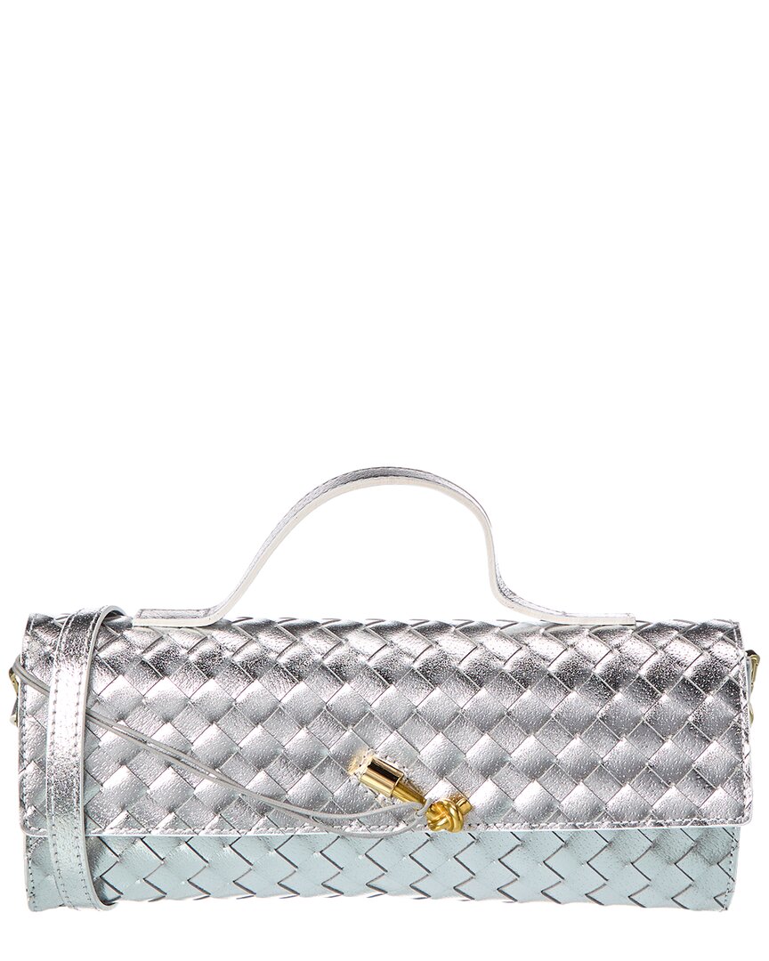 Изабелла Россетти Стелла Ручного Плетения Металлизированная Кожаная Клатч Isabella Rosetti
Изабелла Россетти Стелла Ручного Плетения Металлизированная Кожаная Клатч Isabella Rosetti